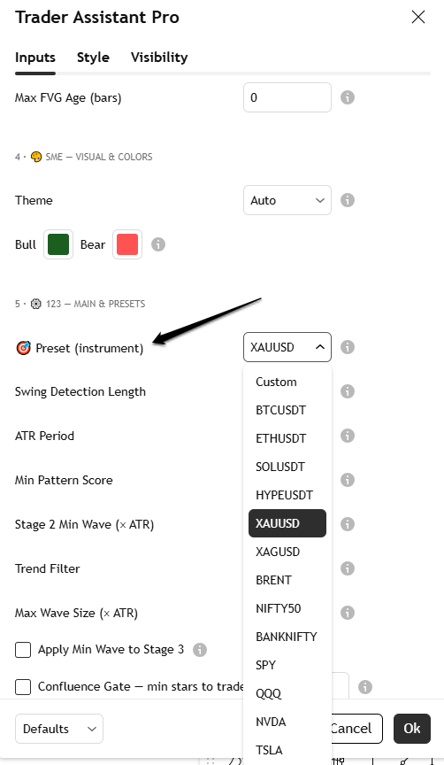 Trader Assistant Pro — screenshot